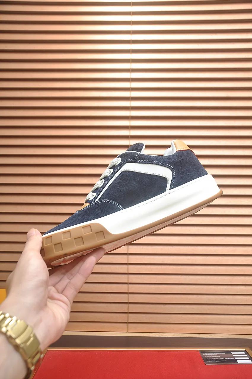 Men's shoes 💰680💶[LOUIS VUITTON] (original order) couple model 🍀LV Louis Vuitton * - top version of LV classic trendy shoes! Made of imported original cowhide, water-dyed cowhide lining, and original wear-resistant rubber outsole! High quality products! Size for women: 35-40. Men: 39-46 (45.46 customized)